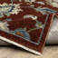 Tapis rouge / multicolore Edner-508434605