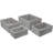 Sorbus Stackable Storage Woven Paper Rope Baskets 4-Piece Set-2080341860