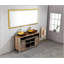 Miroir rectangulaire surdimensionné avec éclairage antibuée et à intensité variable pour salle de bain, salle de sport et studio de danse-1873983245-1873983246