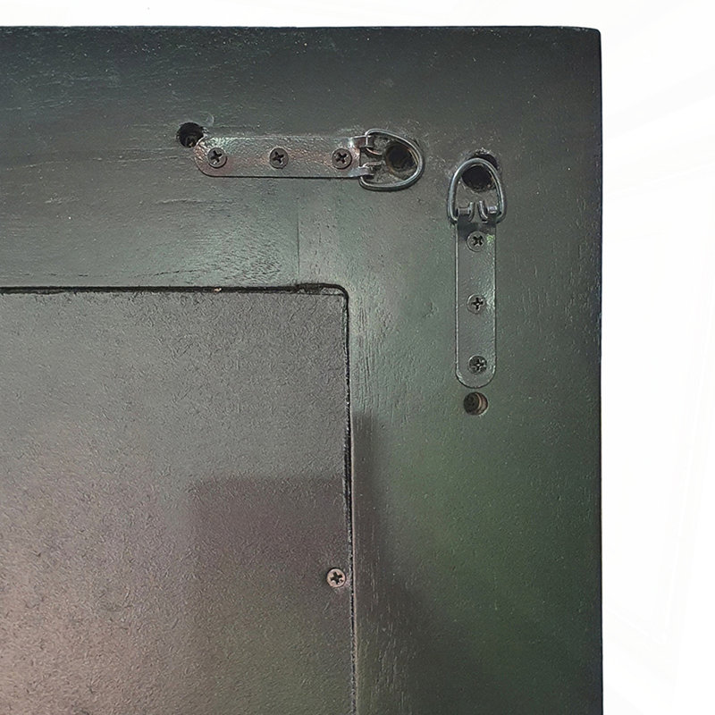 Miroir pleine grandeur, miroir de plancher noir