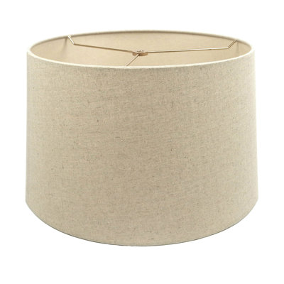 10'' H Linen Drum Lamp Shade
