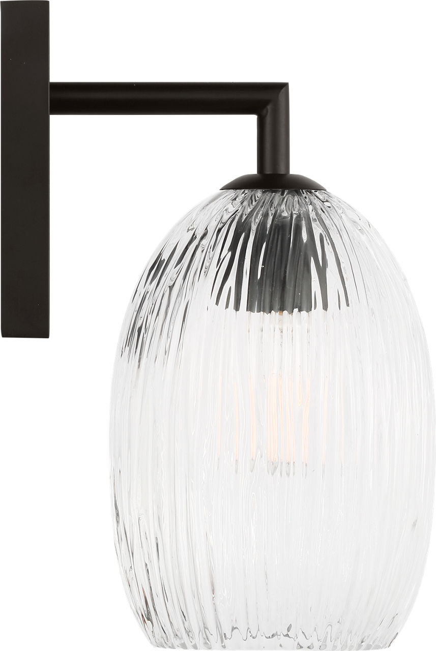 Serafina 10 Sconce, Aged Iron