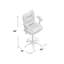 Tabouret tournant à hauteur réglable Raddatz-20245007