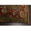 Tapis bleu marine en laine noué à la main de conception unique 8 pi 9 po x 12 pi 7 po New Age