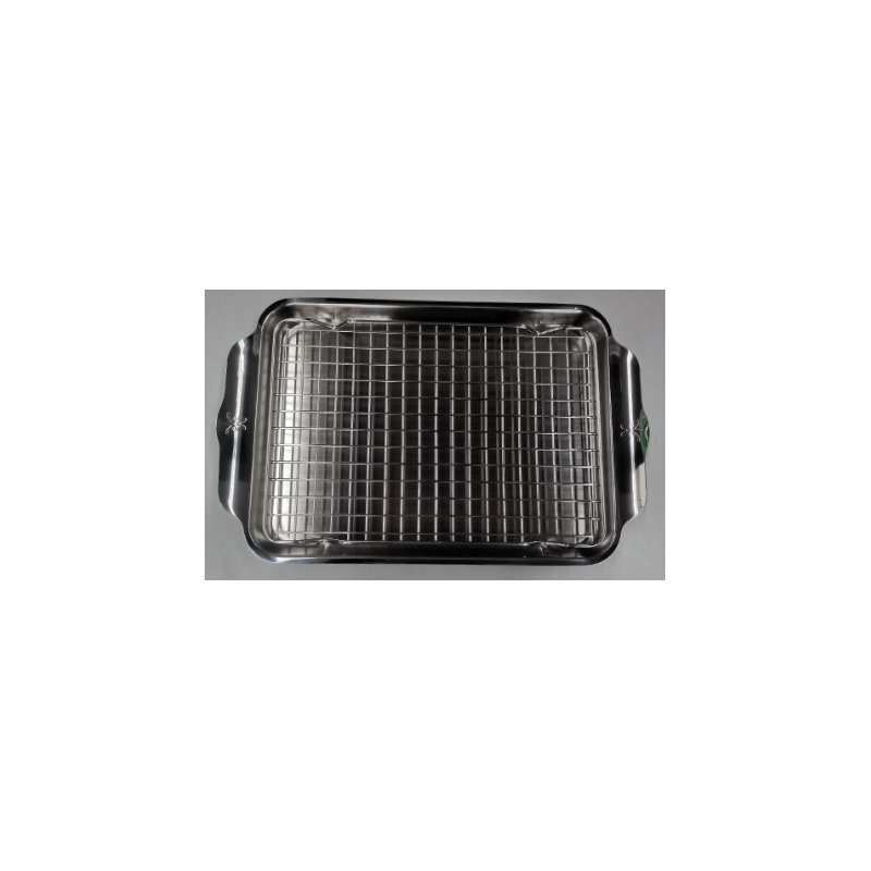 Provisions 9" x 12" x 1" Quarter Sheet Pan with Cooling Rack