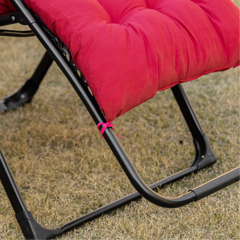 Chaise Zero Gravity, Red