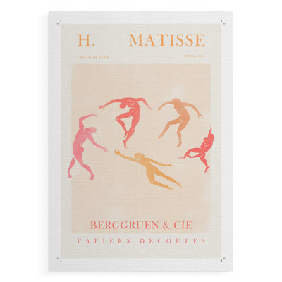 Matisse CDXCI, reproduction encadrée - reproduction de toile seulement - NON-CADRE