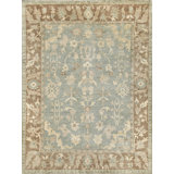 Antique Weave Oushak Wool Oriental Area Rug