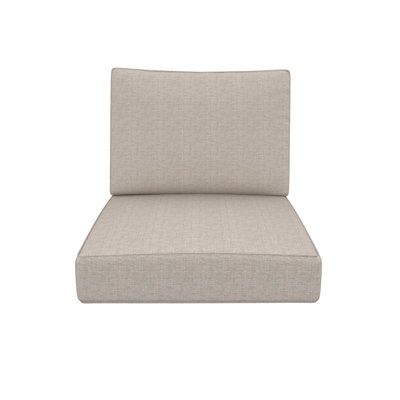 Sunbrella® Indoor Outdoor Deep Seating Lounge Chair Cushion Set
