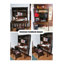 Bureau rectangulaire en bois massif de style américain-1978955590