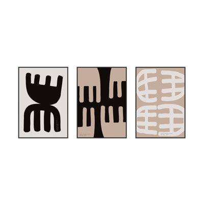 Modern Primitive Print by Romina Gadler