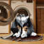  Tapis lavable pour chats-1286229900