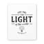 You Are The Light Matthew 5:14 - Wrapped Canvas Print