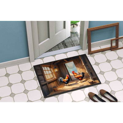 Chickens in the Coop Doormat