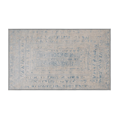 Machine Washable Gray Area Rug