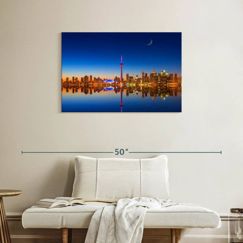 Harpa Toronto City Reflection, 24" H x 36" W