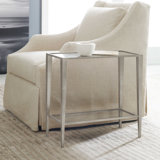 Gilt Glass End Table