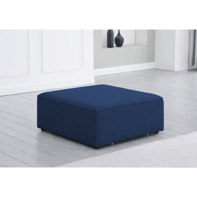 36" Wide Square Standard Ottoman by Latitude Run