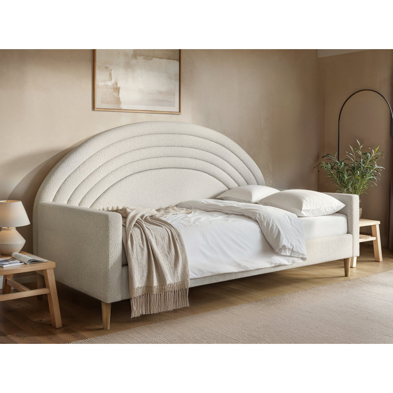 Upholstered, Beige