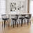 26'' Modern Swivel Counter Bar Stool with Spindle Back and Padded Seat-92103431-80925644
