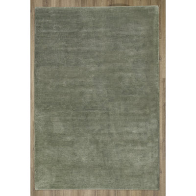 Hand Tufted Wool/Tencel Area Rug