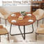 Metal Base Dining Table