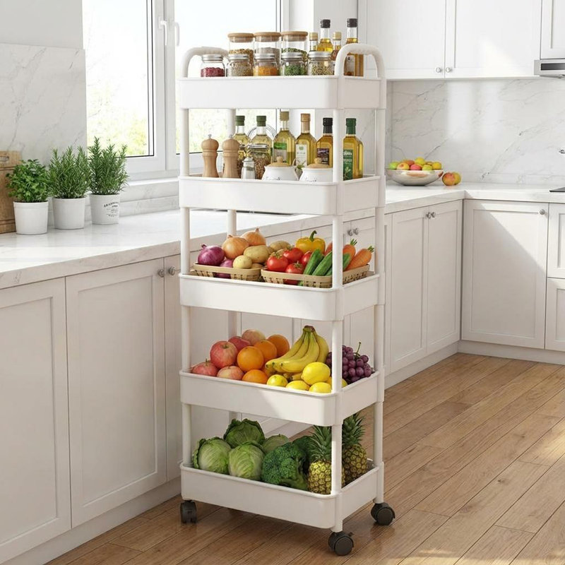 41cm W Plastic Storage Rack