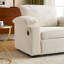 Fauteuil d'appoint avec canapé et repose-pieds-961502373