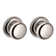 Estate Classic Single Dummy Door Knob with Round Rosette