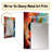 Exploring Yellow Abstracted Liquidity II - Liquid Ink Mirror, Modern Unique Wall Mirror, Printed Metal Art-909798263