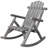 Outdoor Patio Rocker Chair, Durable Wooden Porch Rocker, Fir Log Rocking Chair-1206584357