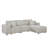 Upholstered L-Shaped Sectional Left Hand Facing-570194918-570194916