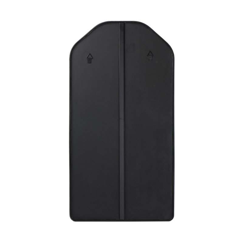Prynne Mirror-Black Aluminum