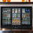 11.3 Cubic Foot Beverage Refrigerator, 480-Can Capacity Cooler, Commercial Beer, Wine, And Beverage Refrigeration Unit. Features A Digital Adjustable Thermostat, Making It The Perfect Choice For Home Office Bars. (Glass Door Open Model)