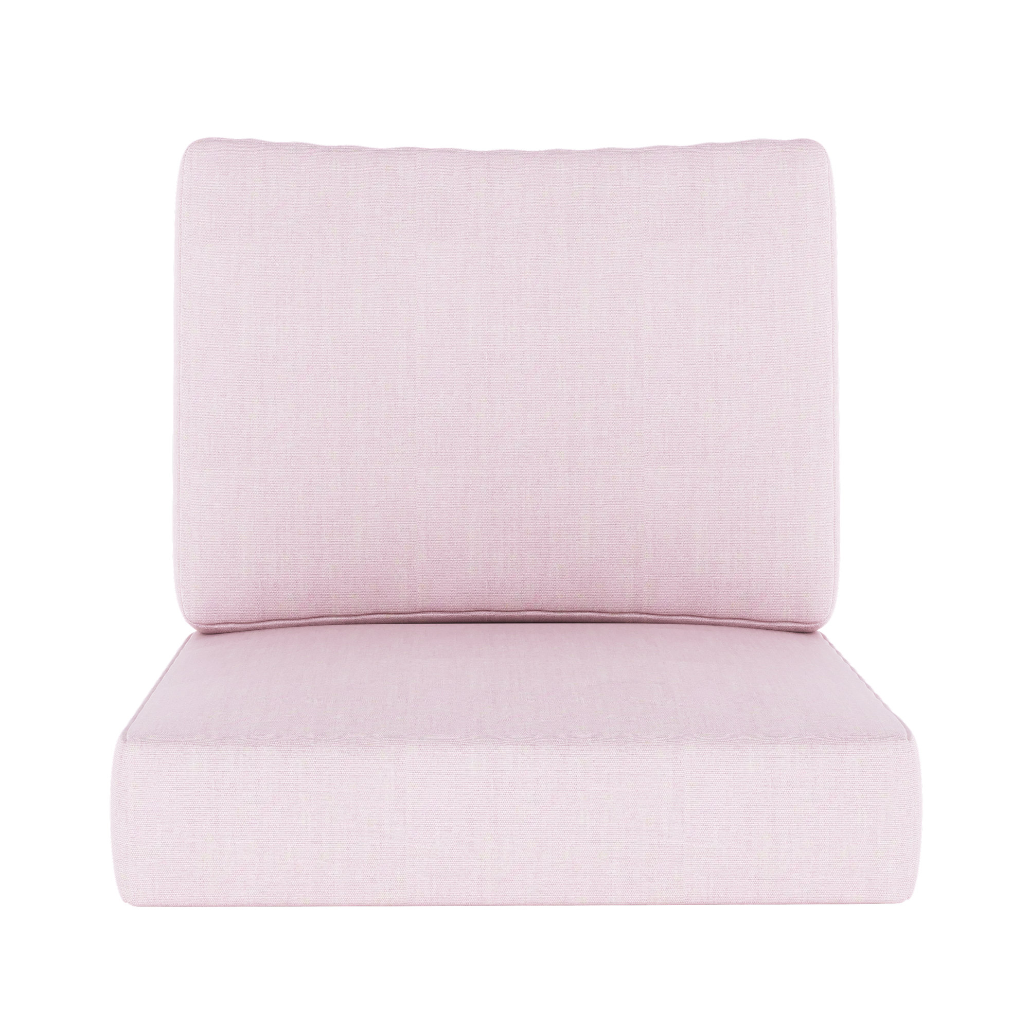 Outdoor Sunbrella Seat/Back Cushion, Sunbrella Play Cameo