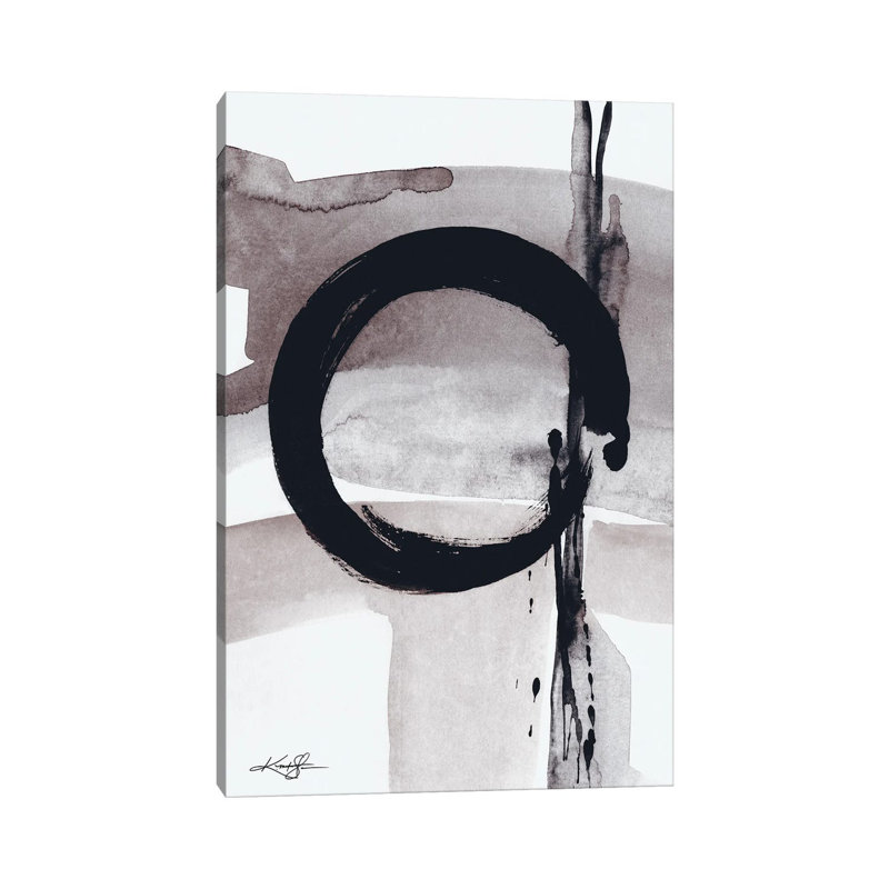 Enso Abstraction CIV-III by Kathy Morton Stanion - Wrapped Canvas Gallery-Wrapped Canvas Giclée