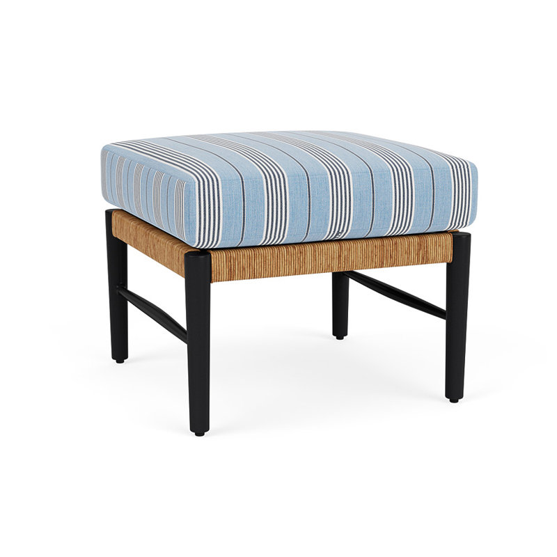 Galloway Outdoor Ottoman, Hansen Sky