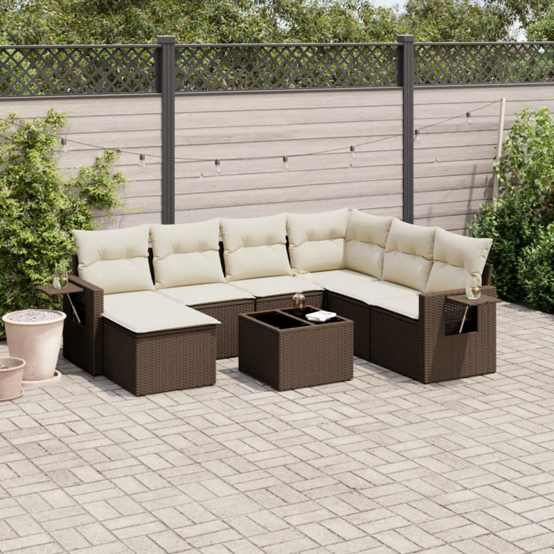 Ensemble de canapé de jardin Vidaxl