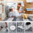 Boho Machine Washable Rug for Living Room Modern Non-Slip Rug for Bedroom Stain-Resistant Low Pile Rugs for Dining Room-1510559901