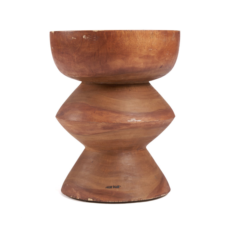 Aravale Solid Wood Accent Stool