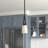 Carizma 1 - Light Oil Rubbed Bronze Single Pendant