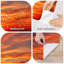 Papier peint mural autocollant moderne « Ciel couchant » avec nuages ​​orange, rouges et jaunes, pour chambre ou salon, 254 cm (L) x 366 cm (l).-1685634867-1685634876