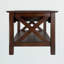 Aiyana 2-Drawer Coffee Table With Shelf in Cappuccino Finish, 17.87'' H X 36.78'' W X 20.87'' D
