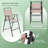 Carrisa 2 - Person Metal Patio Dining Set with Round Table