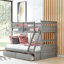 Lit superposé simple au-dessus d'un lit double Dumai par Harriet Bee-50237187