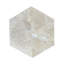 Marbre naturel hexagonal beige or jaune, pour plancher et mur, carrelage en marbre au fini poli, pierre naturelle, 1 boîte de 12 pièces