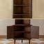 Armoire de coin en bois massif brun noisette-1503552134