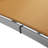 Cand 77.5" Long Metal Reclining Armless Single Chaise Lounge with PVC-coated polyester Sling Seat and Wheels-1661271997-1661271995