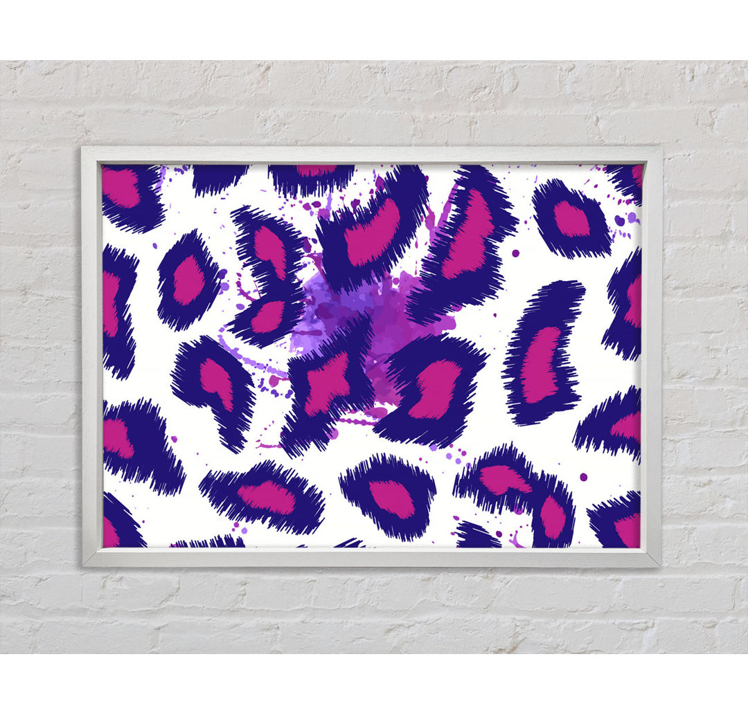 Pop Art Leopard Druck - Druck