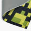 Tapis intérieur / extérieur noir à carreaux-795247308